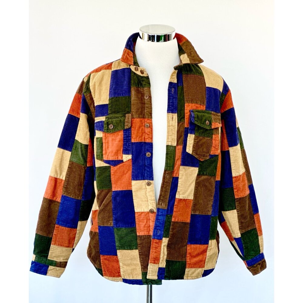 Brand New Corduroy Patchwork Jacket - J.Crew